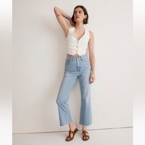 Madewell Perfect Vintage Flare Crop Jean